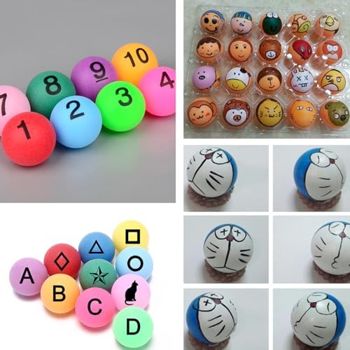 3 Star High Performance ABS Table Tennis Balls - Training, Game