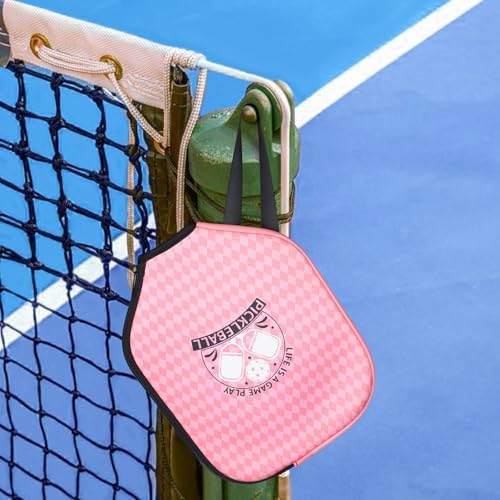 Neoprene Paddle Cover for Pickleball Racket, Durable Zipper Protection, 11.8" * 9.05" Soft Pickleball Paddle Sleeve | Z