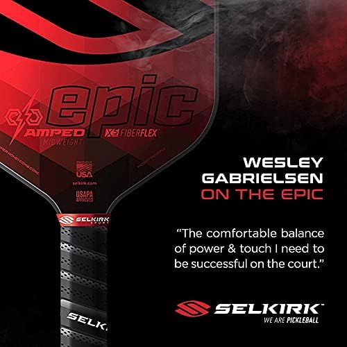 Selkirk Sport Amped Pickleball Paddles | Assembled in The USA | Unrivaled Precision & Control Selkirk Sport Amped Pro