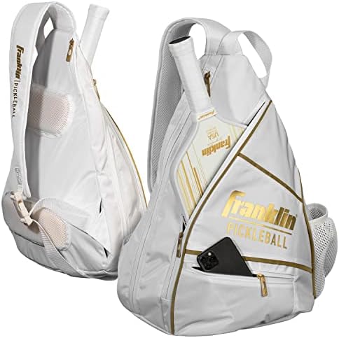 Franklin Sports Pickleball Bags - Sling Bag Backpack for Gear + Equipment - Perfect for Men + Women - Holds Paddles, Bal