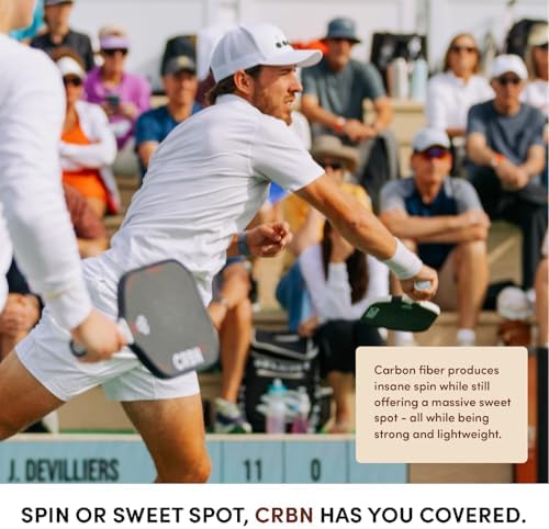 CRBN Pickleball X Series Power Paddle - Carbon Fiber Pickaxe for Enhanced Performance