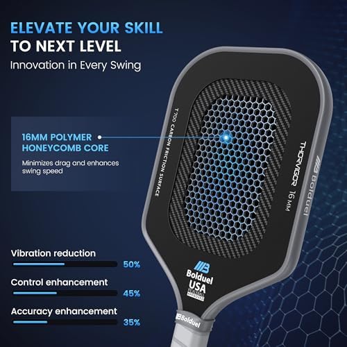 USAPA Approved Carbon Fiber Pickleball Paddles for Aggressive Players USAPA Approved Carbon Fiber Pickleball Paddles wit