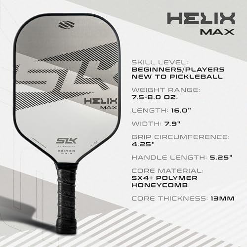 Selkirk Sport SLK Helix Pro Pickleball Paddle | Thermoformed Carbon Fiber | Unmatched Control