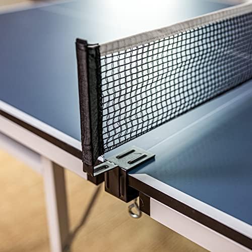 Stiga Space Saver Compact Ping Pong Table Separate Table Halves Regulation Height No Assembly Required